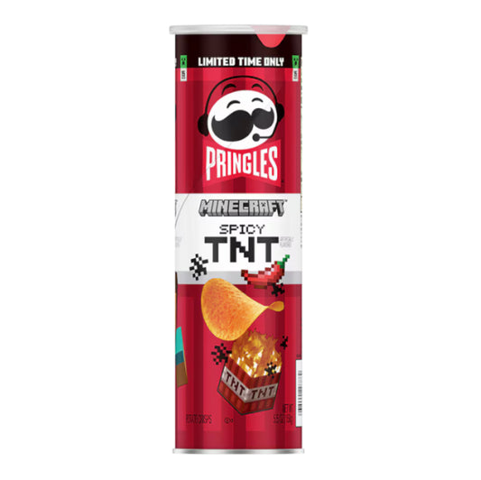 Pringles Limited Edition Minecraft Spicy TNT (158g) - America