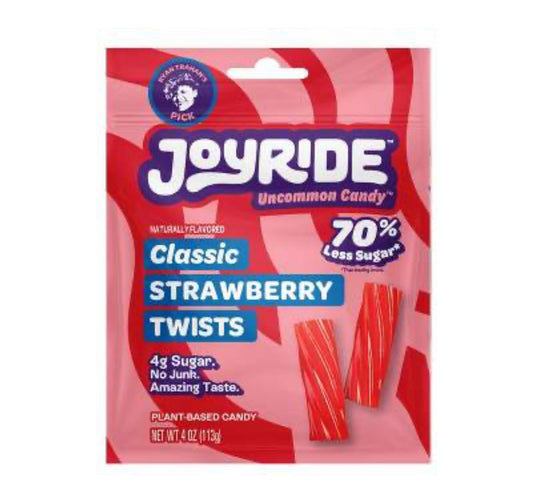 Joyride Classic Strawberry Twists Peg Bag (113g) - America