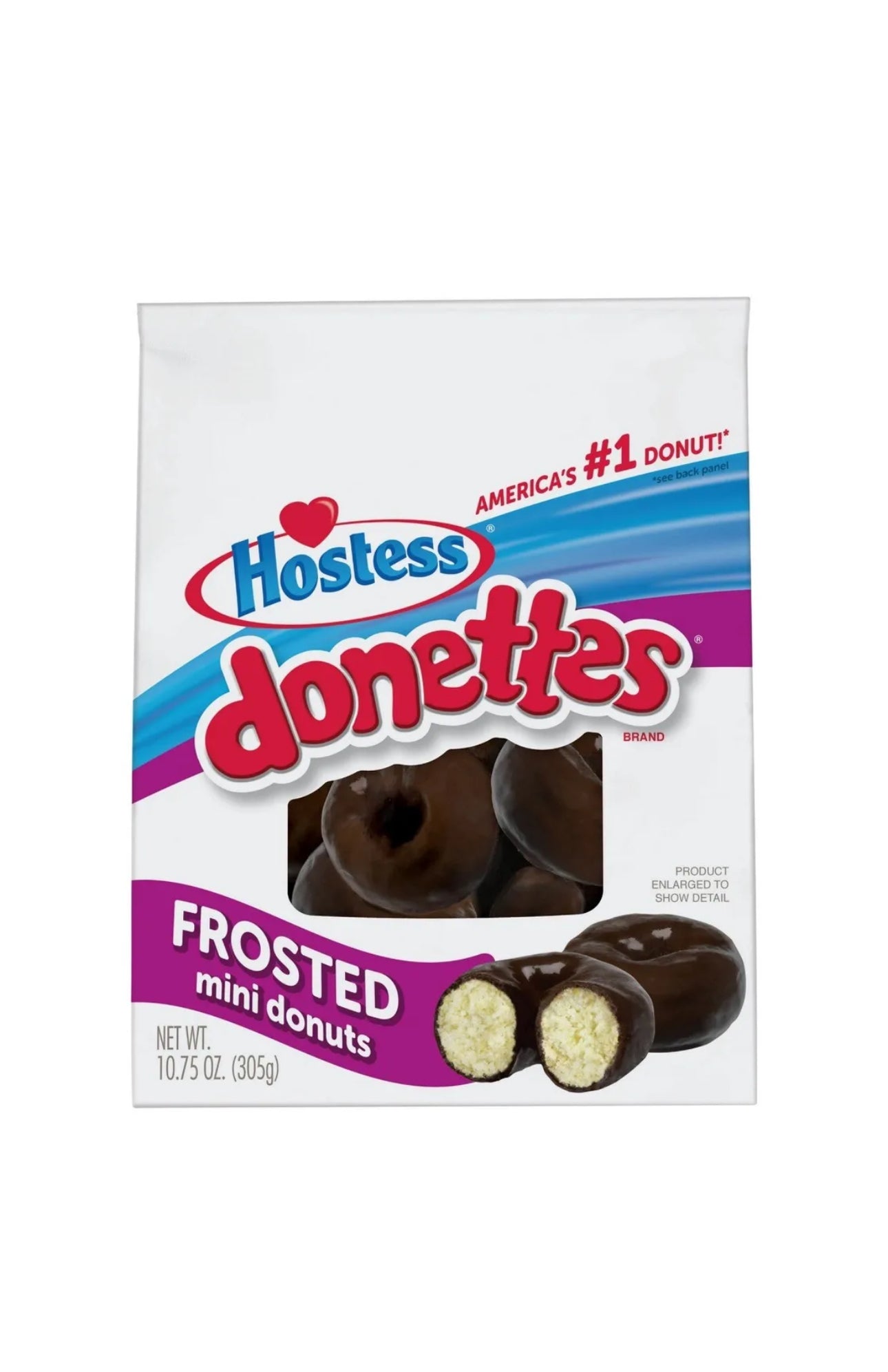 Hostess Donettes Frosted Mini Donuts (305g) - America