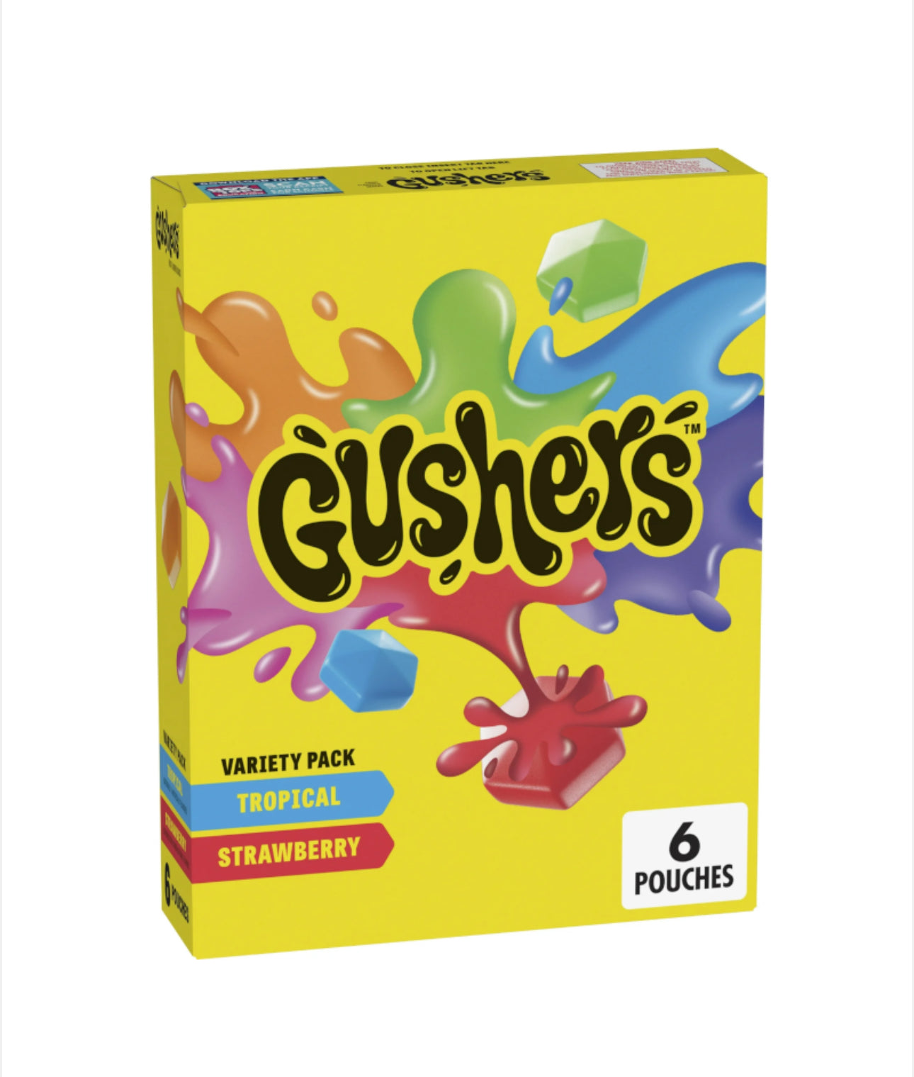 Betty Crocker Fruit Gushers Variety Pack (136g) - Canada