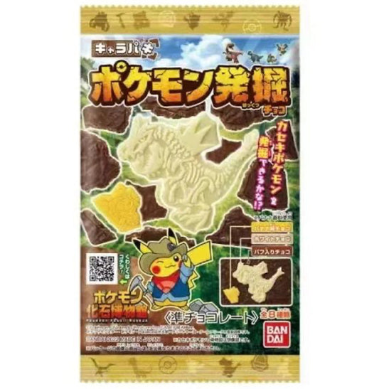 BANDAI POKÉMON Chara-Paki Chocolate (24g)- Japan