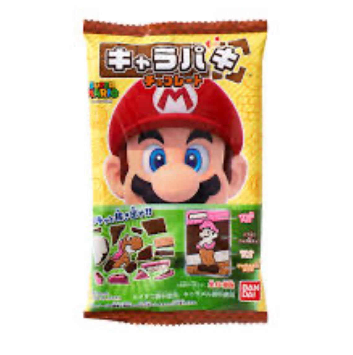 BANDAI Super Mario Chara-Paki Chocolate (24g) - Japan