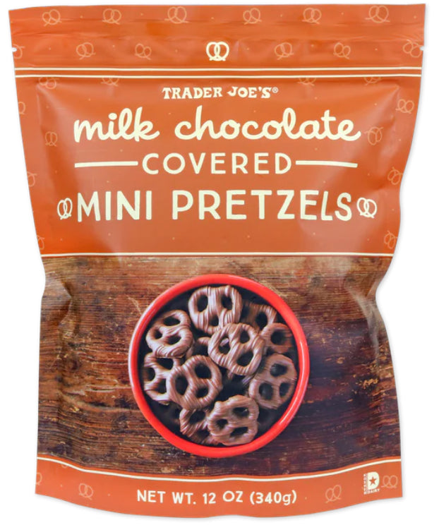 Trader Joe’s Milk Chocolate Covered Mini Pretzels (340g) - America