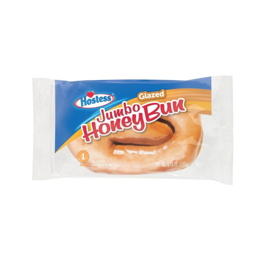 Hostess Glazed Jumbo Honey Bun (113g) -America