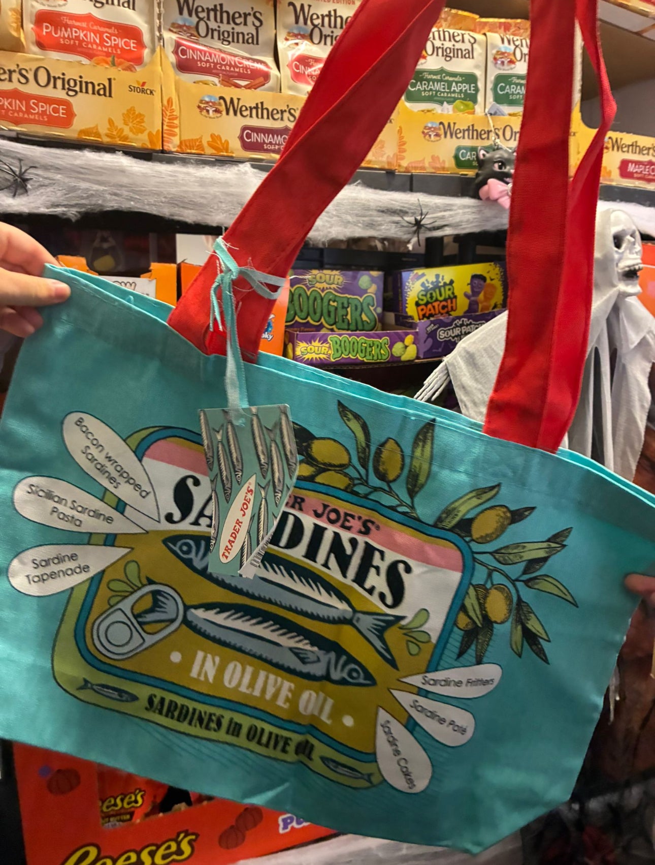 Trader Joe’s Sardine Tote Bag - America