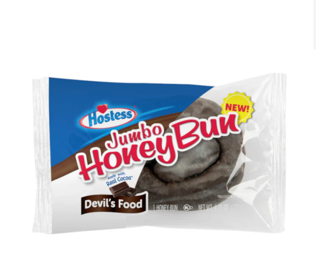 Hostess Devil’s Food Jumbo Honey Bun (113g) - America