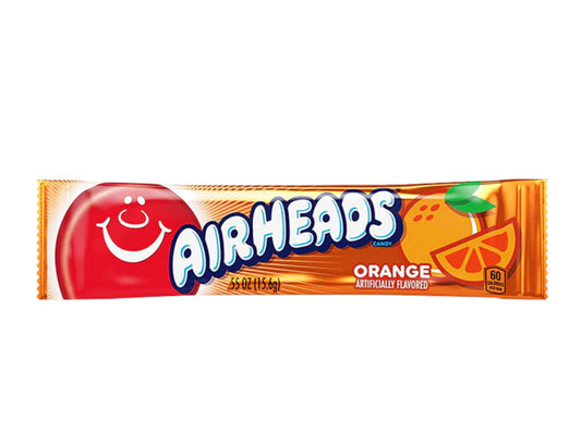 Airheads Orange Chewy Candy Bar (15g) - Canada