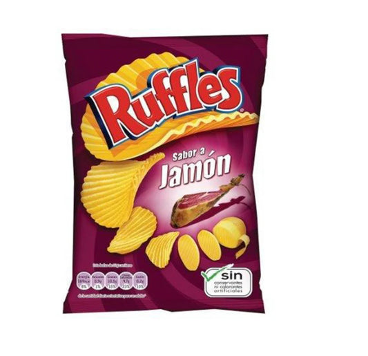 Ruffles Jamon (160g) - Spain