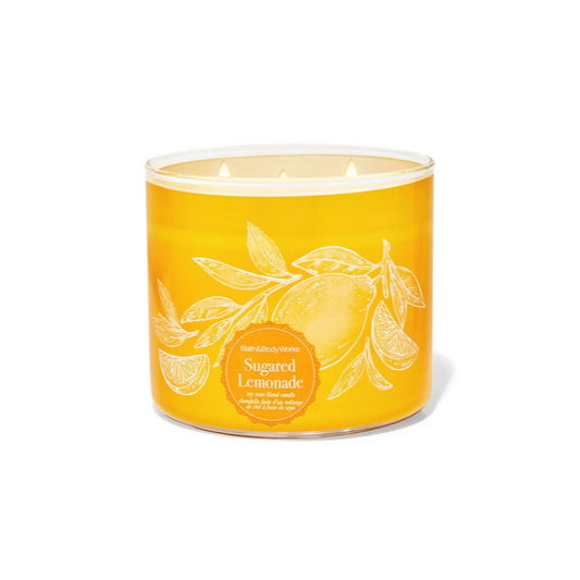 Bath and Body Works Sugared Lemonade Triple Wick Candle (411g) - America