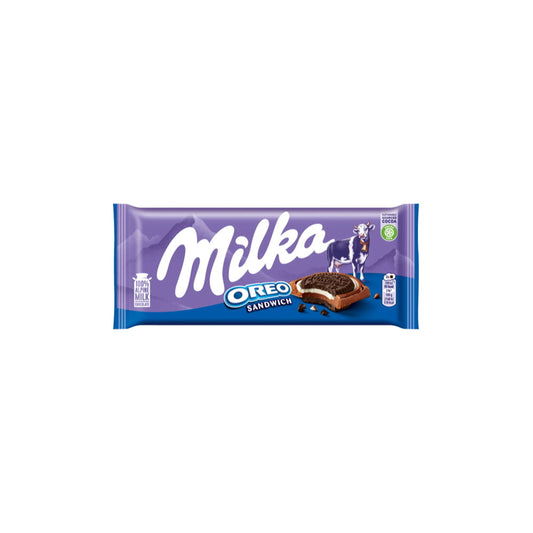 Milka Oreo Sandwich Chocolate Bar (92g) - Poland