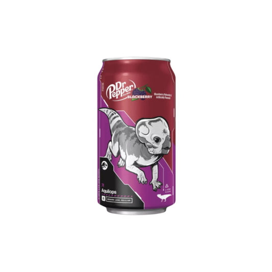 Dr Pepper Blackberry Jurassic World Soda Can (355ml) - America