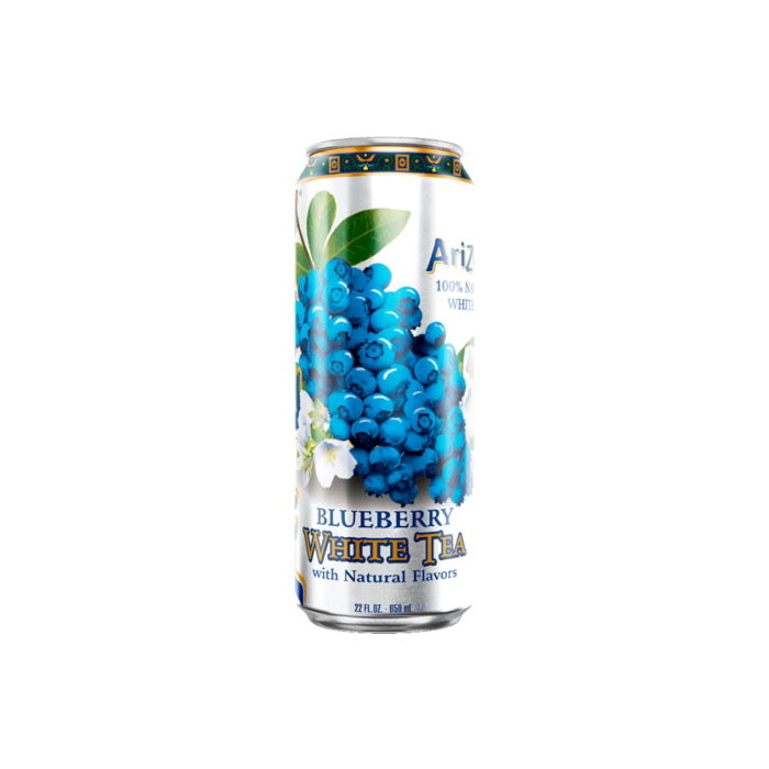 AriZona Blueberry White Tea Can (650ml) - America