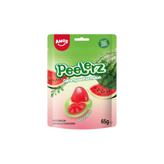 Amos Peelerz Gummy Watermelon Peg Bag (170g) - America
