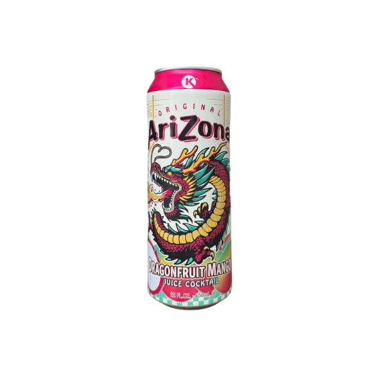 AriZona Dragonfruit Mango Juice Cocktail Can (650ml) - America