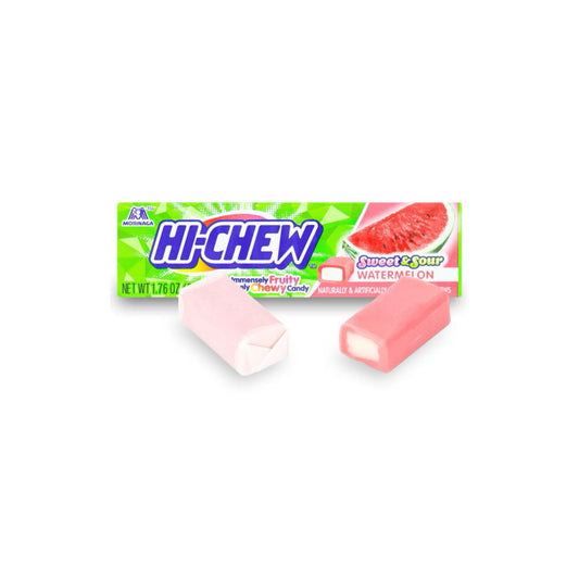 Hi-Chew Sweet & Sour Watermelon Fruit Chews (50g) - America