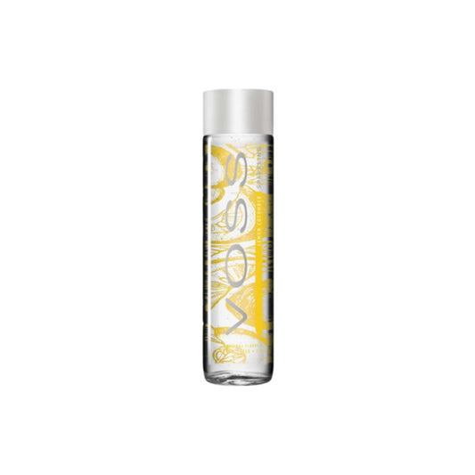 Voss Lemon Cucumber Sparkling Water Glass Bottle (375ml) - Norway