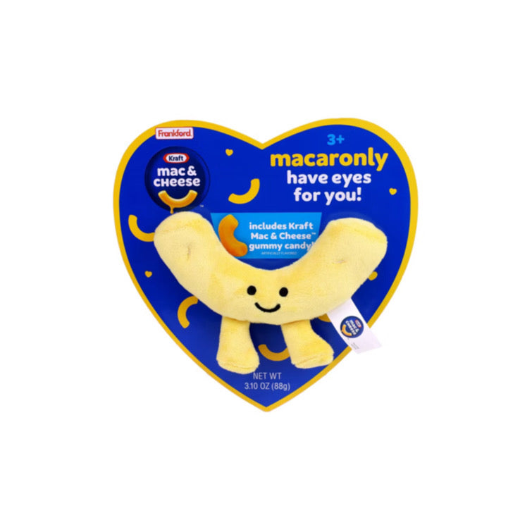 Kraft Mac and Cheese Gummies with Plush (88g) - America