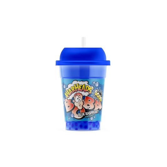 Warheads Sour Boba Blue Raspberry (400ml) - America