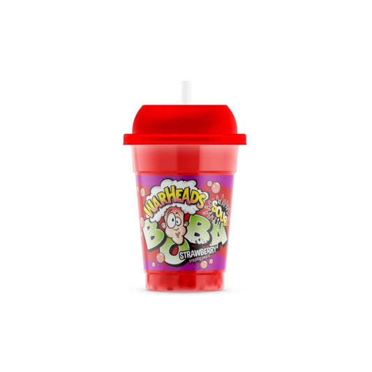 Warheads Sour Boba Strawberry (400ml) - America