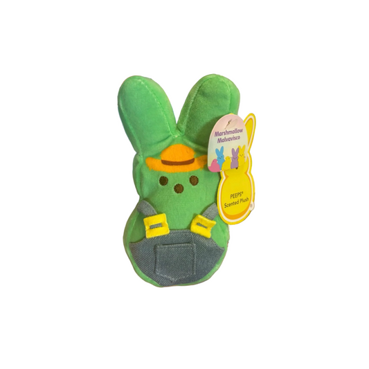 Peeps Scented Green Plush with Cowboy Hat & Dungarees (6-inch) - America