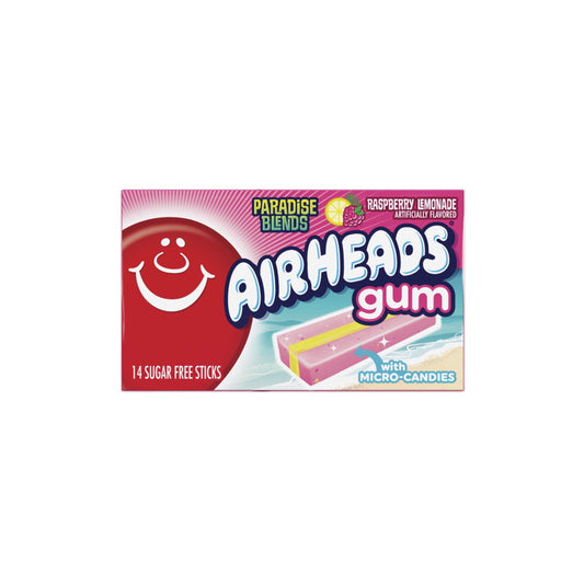 Airheads Gum - Paradise Blends Raspberry Lemonade (34g) - America