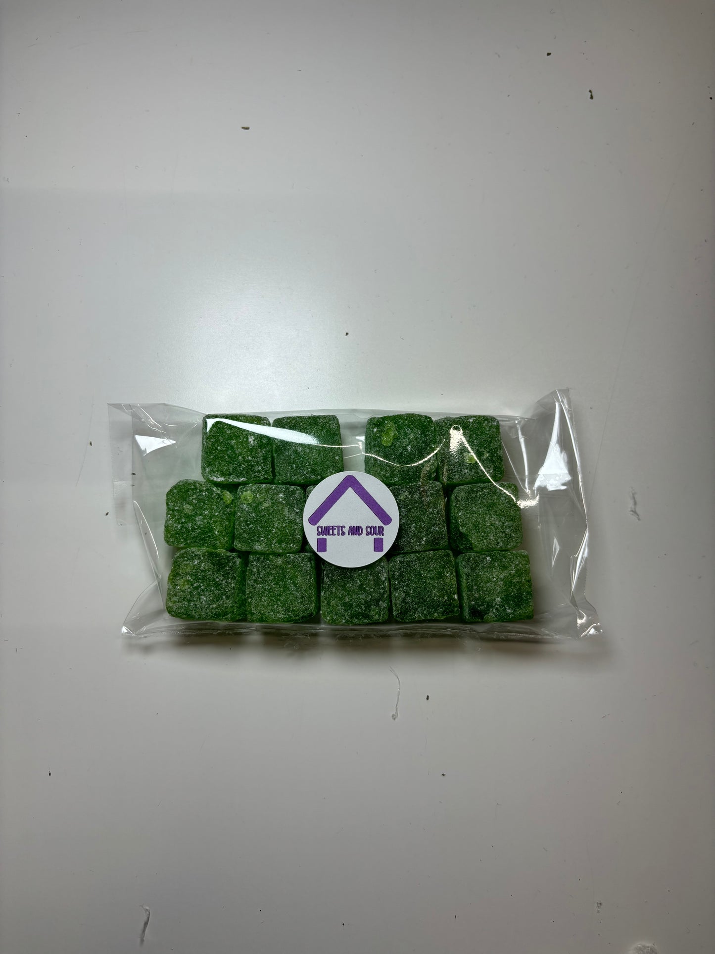 Stockley's Sour Apple Cubes (100g) -UK