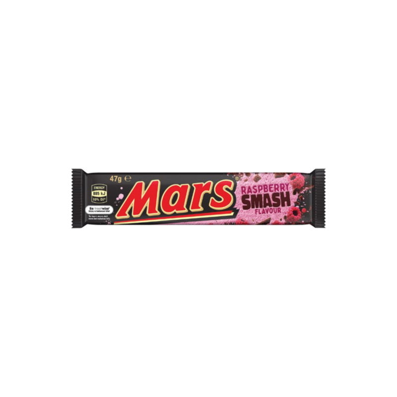 Mars Raspberry Smash Chocolate Bar (47g) - Australia