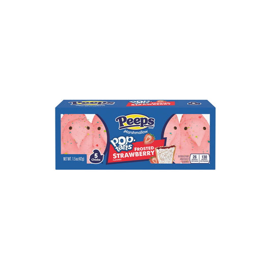 Peeps Frosted Strawberry Poptart Chicks 5-Pack (42g) - America