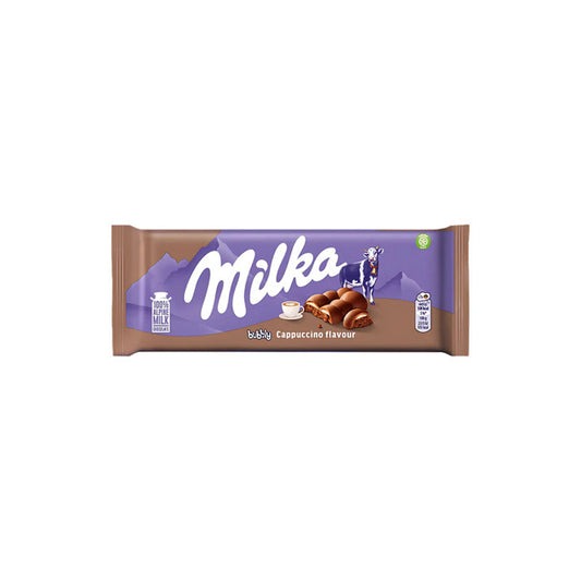 Milka Bubbly Cappuccino Chocolate Bar (97g) - Poland