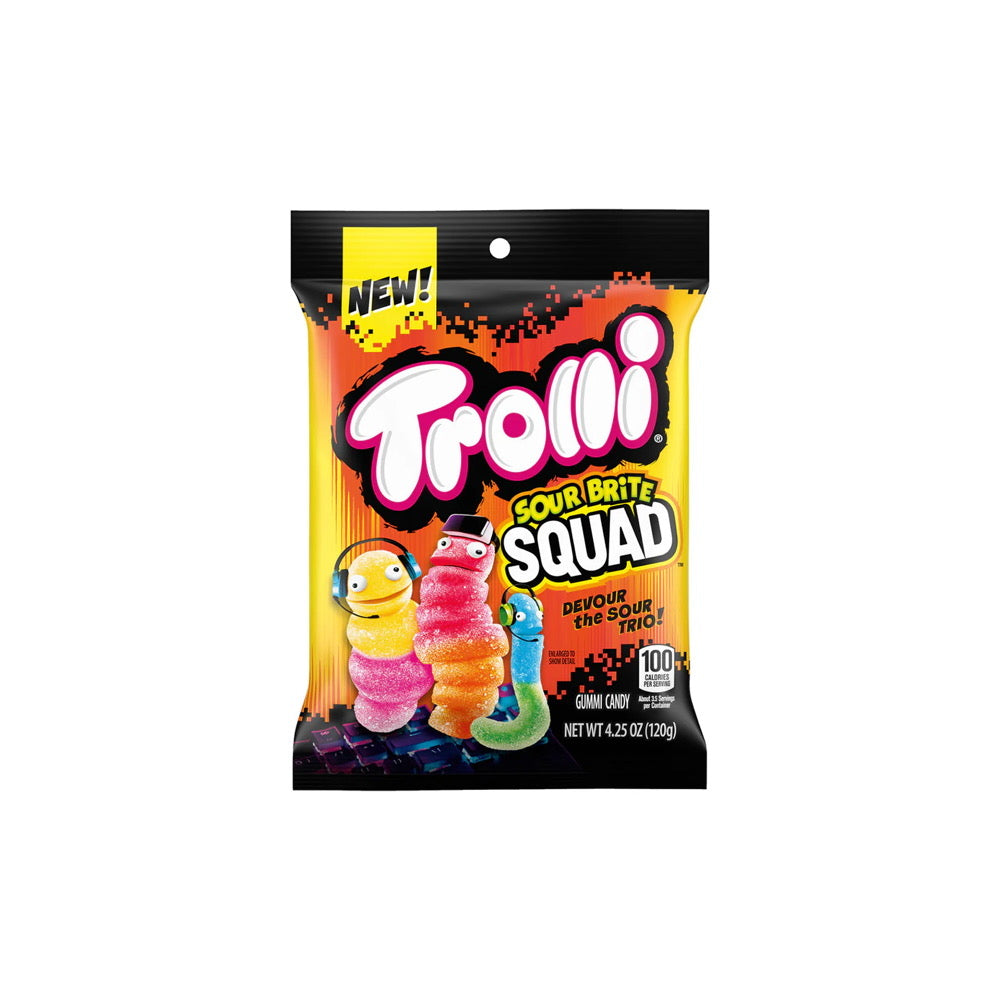 Trolli Sour Brite Squad Peg Bag (120g) - America