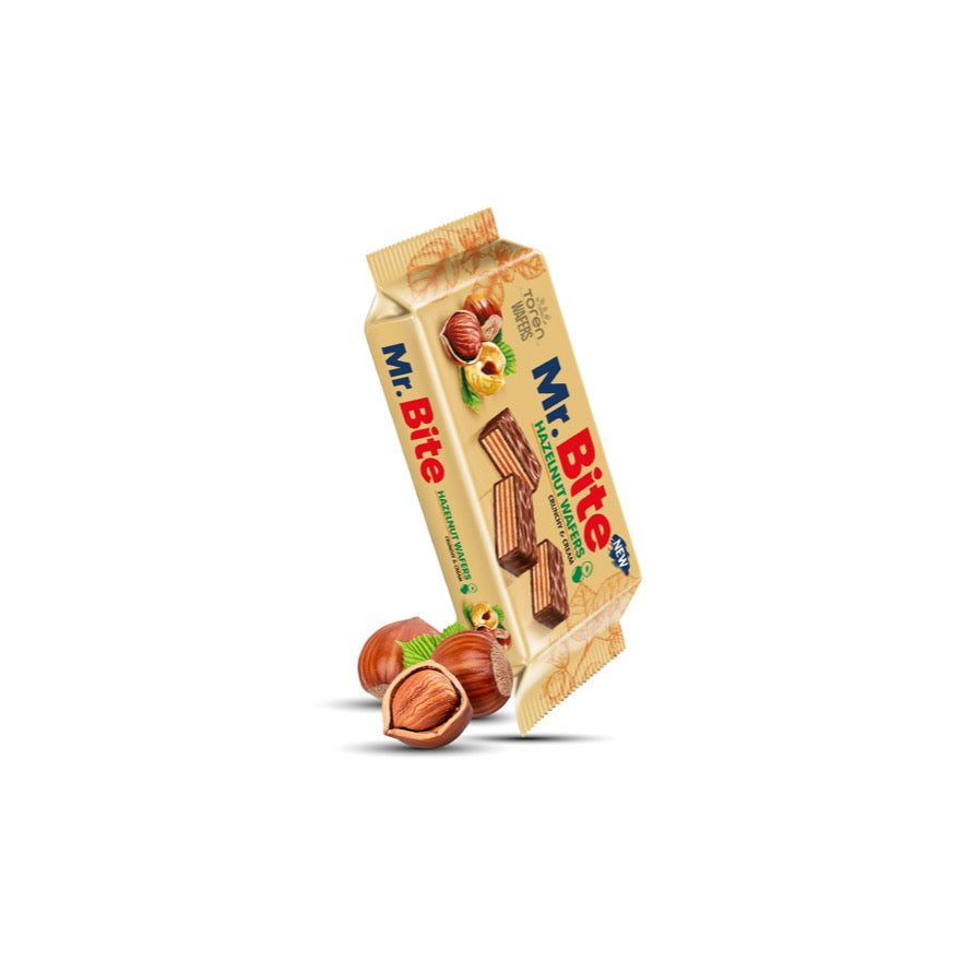 Toren Wafers Mr. Bite Hazelnut Wafers (38g) - Turkey