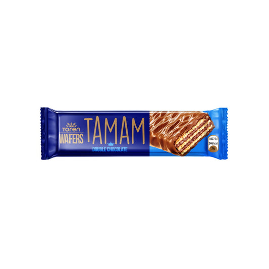 Toren Wafers Tamam Double Chocolate Wafers (38g) - Turkey