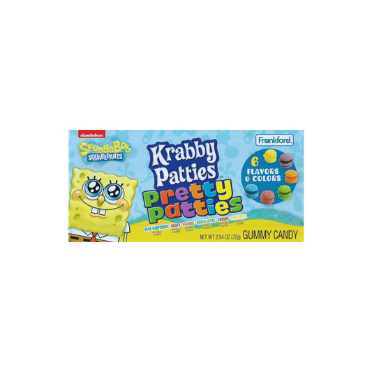 Frankford SpongeBob SquarePants Krabby Patties Pretty Patties Theatre Box (72g) - America