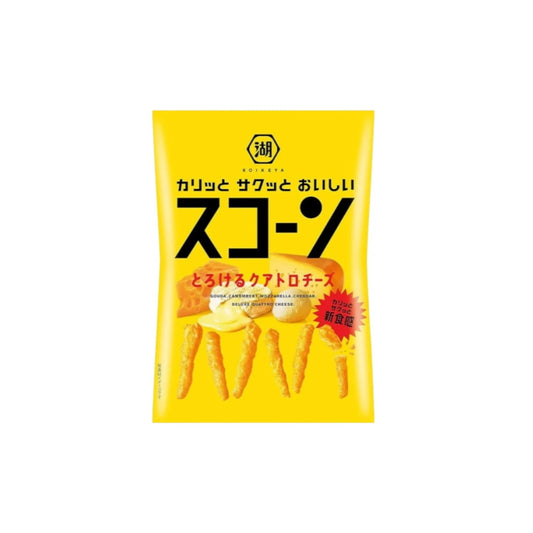 KOIKEYA Scorn Quattro Cheese Corn Snacks (170g) - Japan