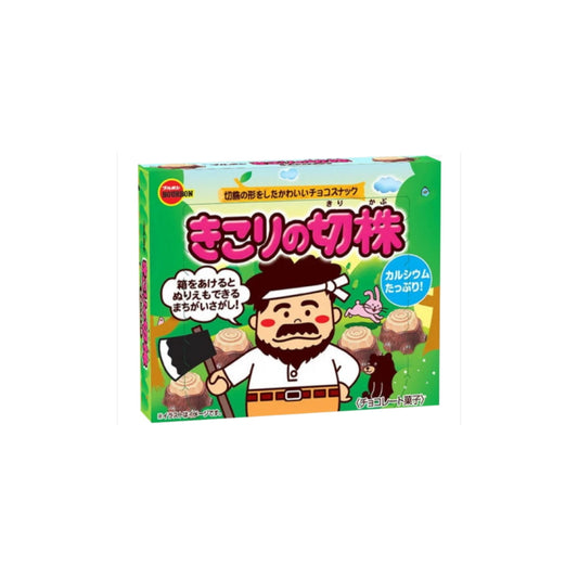 Bourbon Tree Stump Chocolate Biscuit (66g) - Japan