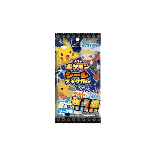 CORIS Pokemon Seal Book Soda Gum (3.5g) - Japan
