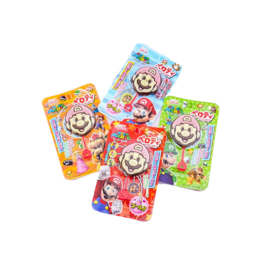 PELOTY Super Mario Chocolate Pop (20g) - Japan (x1 Randomly Selected)