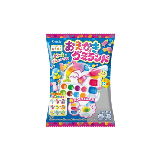 KRACIE Oekaki Gummy Land DIY Candy Kit (27g) - Japan
