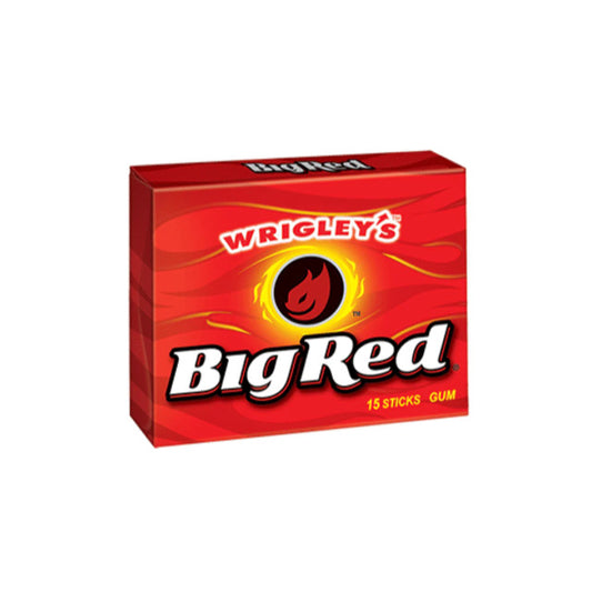 Wrigley’s Big Red Cinnamon Gum 15-Sticks (40g) - America