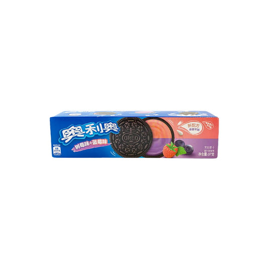Oreo Raspberry & Blueberry Sandwich Cookies (97g) - China