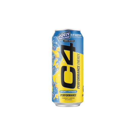 C4 Zero Sugar Energy x Jolly Rancher Blue Raspberry (473ml) - America