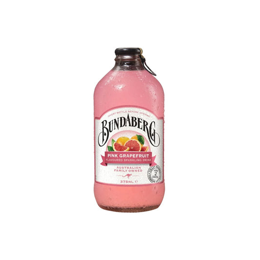 Bundaberg Pink Grapefruit Sparkling Drink (375ml) - Australia