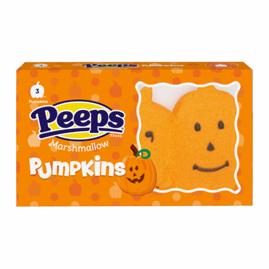 Peeps Halloween Marshmallow Pumpkins 3PK (42g) - America