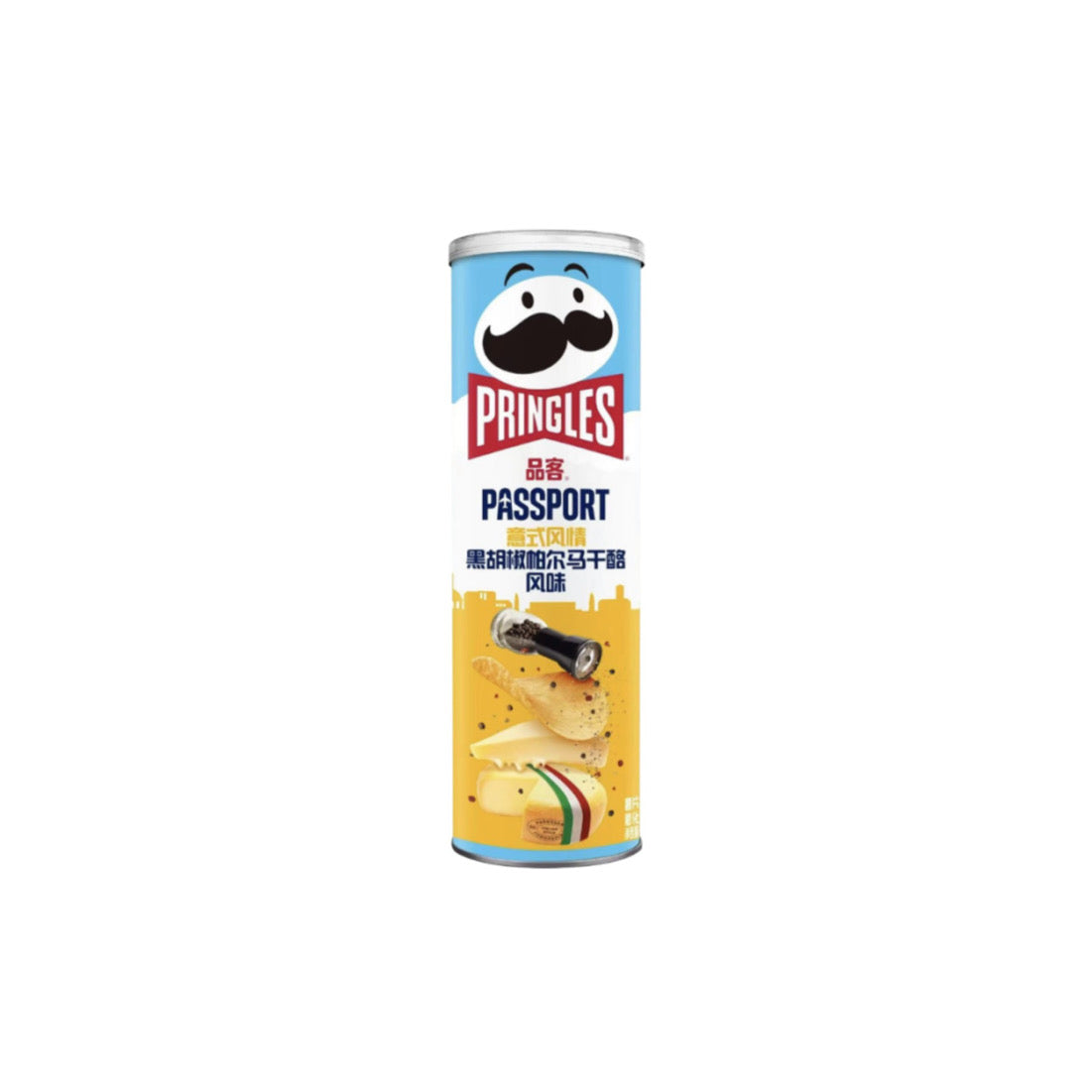 Pringles Italian Black Pepper Parmesan Cheese (110g) - China