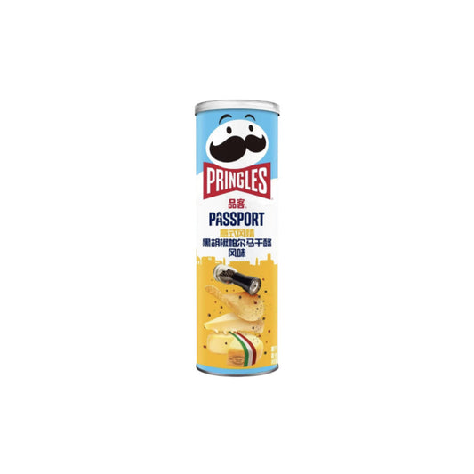 Pringles Italian Black Pepper Parmesan Cheese (110g) - China
