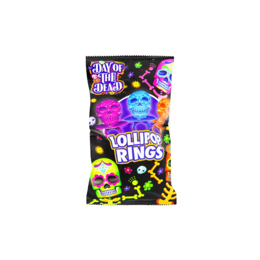 Day of The Dead Candy Funhouse Lollipop Ring (Mystery Colour) (12g) - America