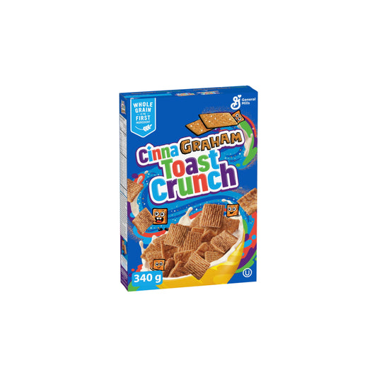 General Mills CinnaGraham Toast Crunch Cereal (340g) - Canada