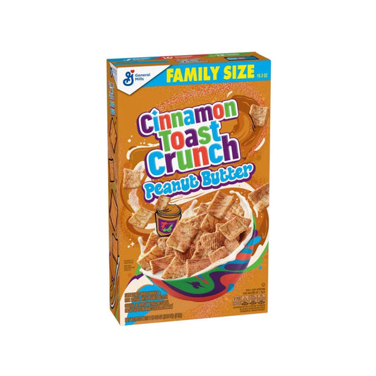 General Mills Family Size Cinnamon Toast Crunch Peanut Butter Cereal (527g) - America