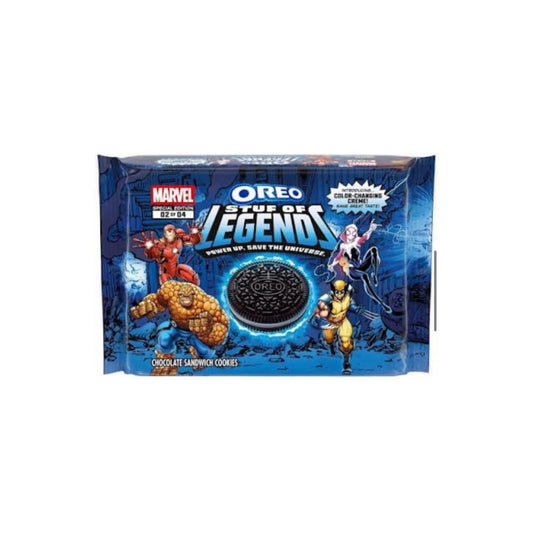 Limited Edition Marvel Oreo Stuf Of Legends Chocolate Sandwich Cookies (303g) - America