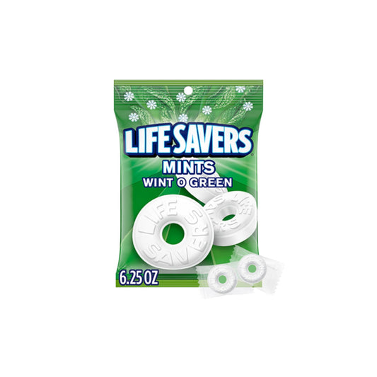 Lifesavers Mints Wint O Green (177g) - America